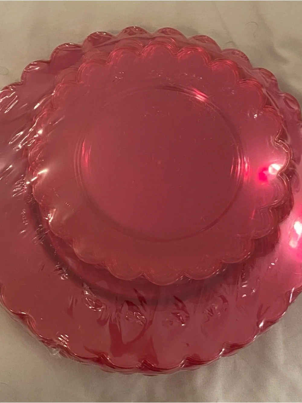 Celebrate It Pink Party Plates  and Cutlery Value Pack